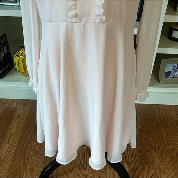 Ted Baker London Pink Ruffle Dress - Picture 3 of 11